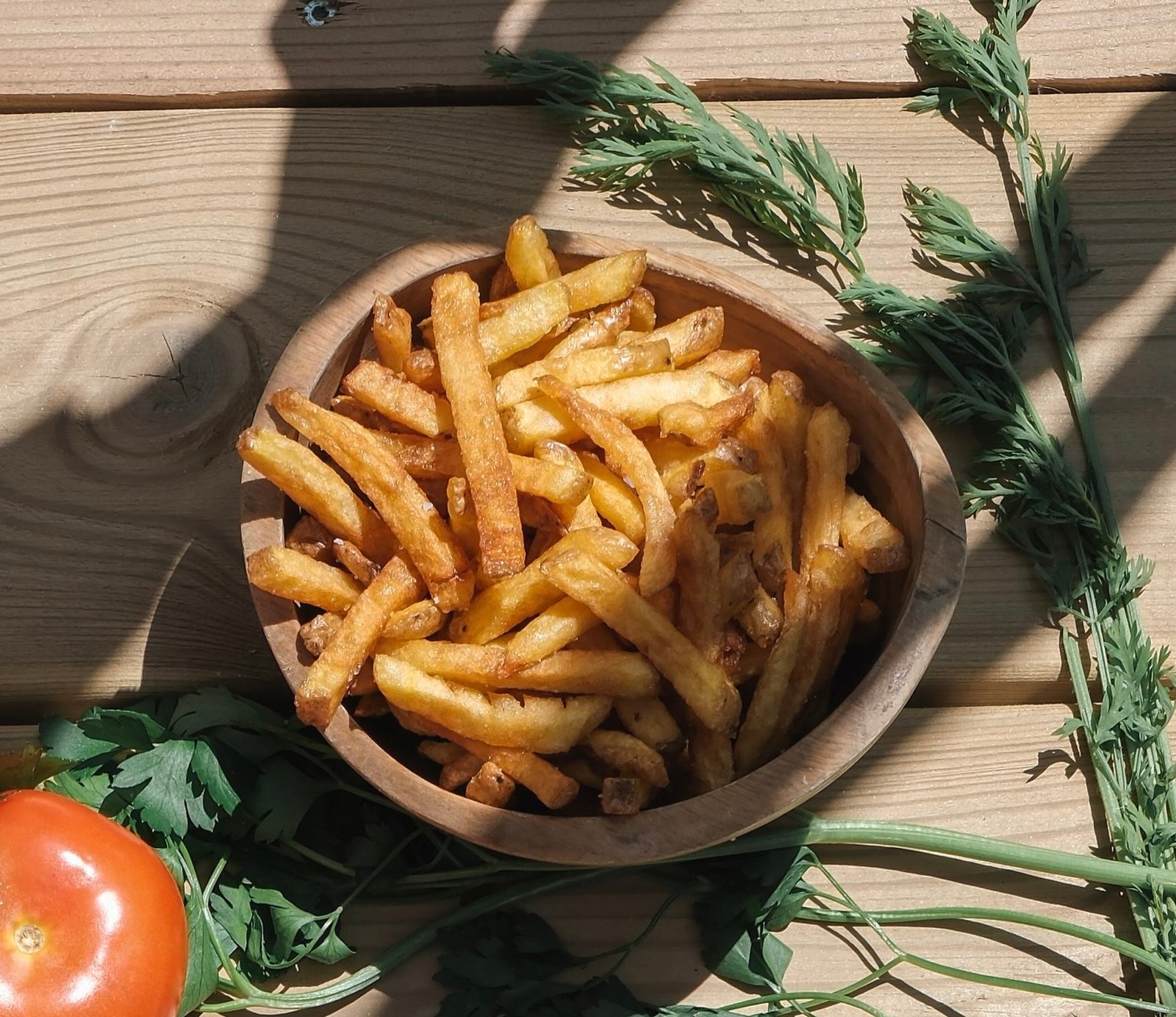 Assiette de frites